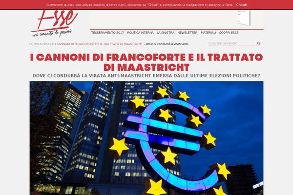esseblog.it site used Devdmbootstrap3-child