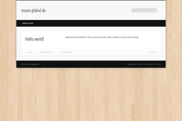 Thematic theme site design template sample
