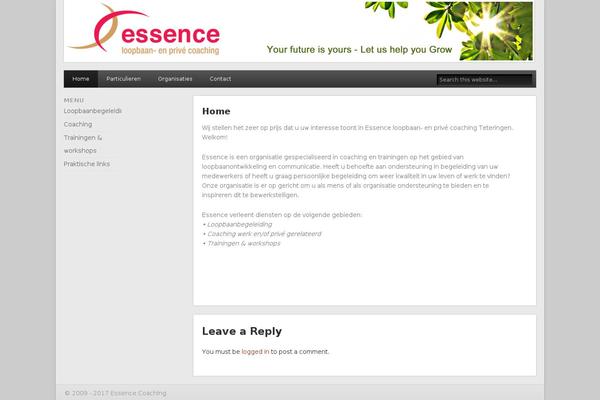 Esplanade theme site design template sample