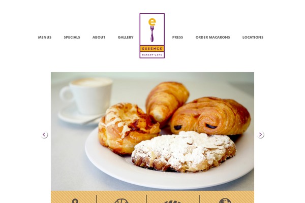 Essence theme site design template sample