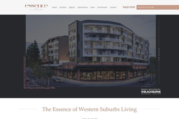 Mos theme site design template sample