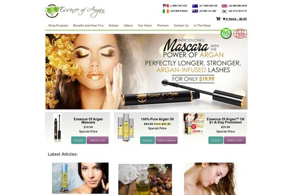 essenceofargan.com site used Essenceofargan