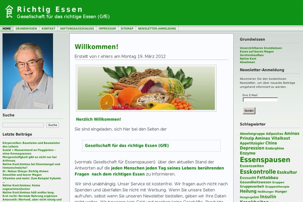 Site using Shariff for WordPress plugin