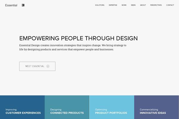 essential-design.com site used Essential_portfolio