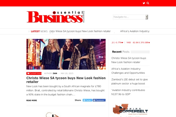 Falcon theme site design template sample