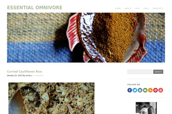 Site using 22 Social Buttons plugin