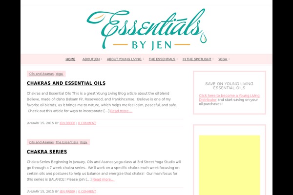 Isabelle theme site design template sample