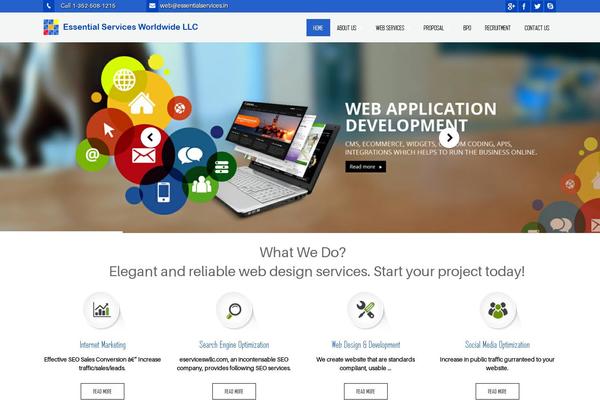 StanleyWP theme site design template sample