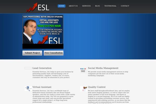 Figero theme site design template sample