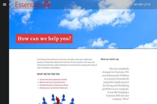 essentialsllc.com site used Receptar