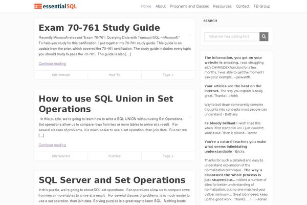 Site using Thrive-visual-editor plugin