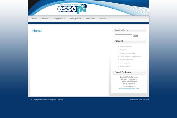 Simplism theme site design template sample