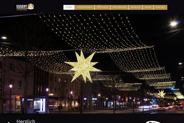 Megalith theme site design template sample