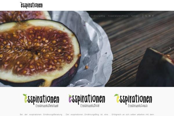 Camyno theme site design template sample