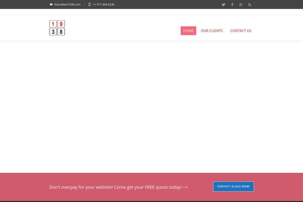 Creativo theme site design template sample