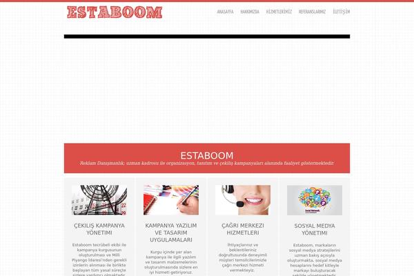 Zig Zag theme site design template sample