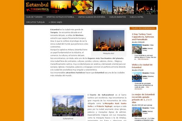 News theme site design template sample