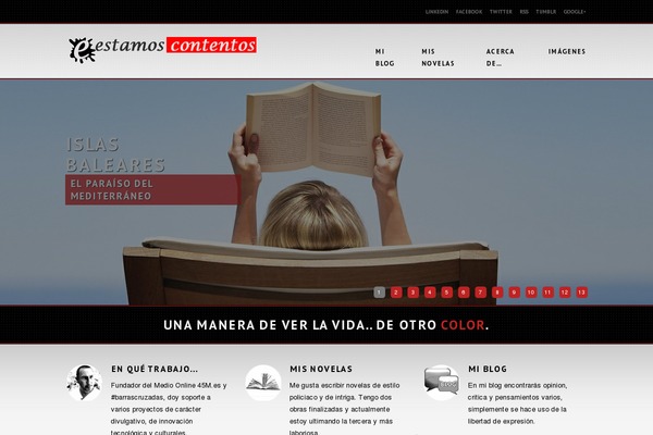 UT Srtange theme site design template sample