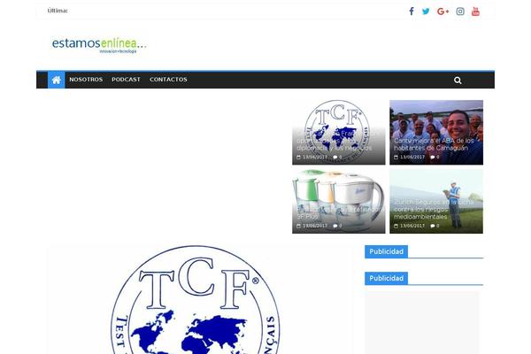 estamosenlinea.com.ve site used SuperNews