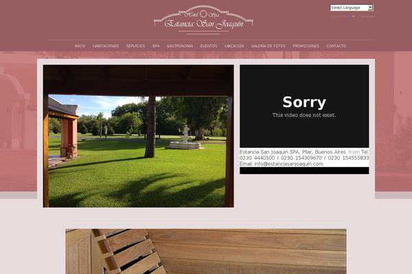 Site using Responsive Gallery plugin
