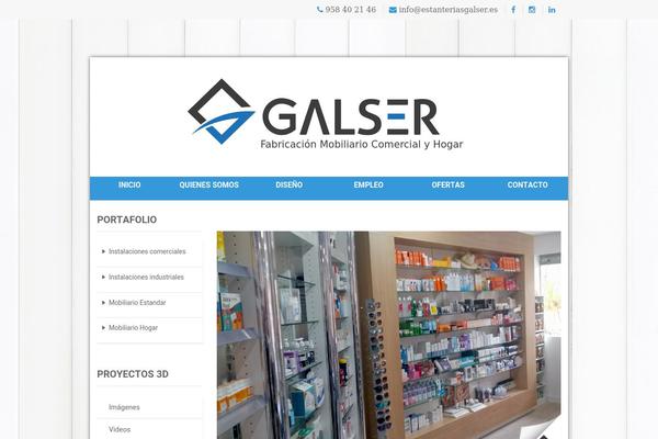 estanteriasgalser.es site used Unicase