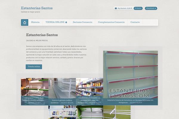 Artificer theme site design template sample