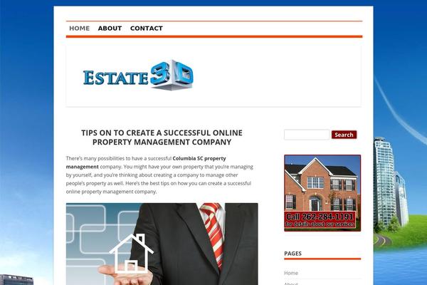 Flexy theme site design template sample