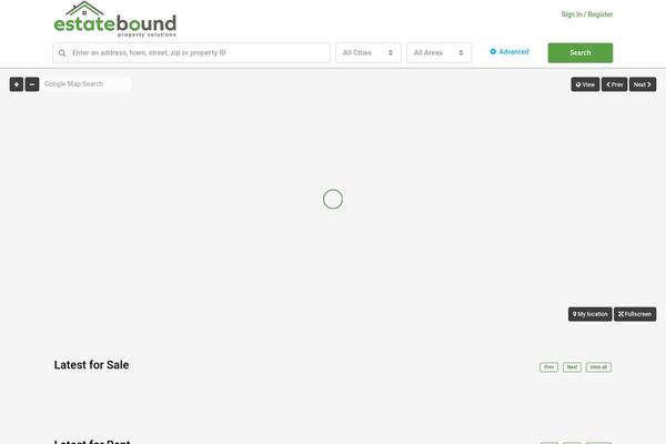 estatebound.com site used Estatebound