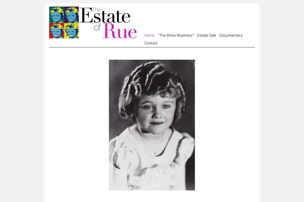 Estate theme site design template sample