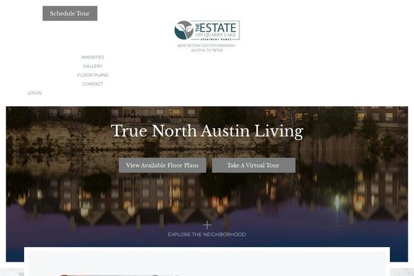 estateonquarrylake.com site used Highmark-theme