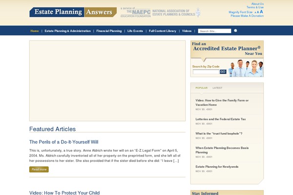 Site using Collapsing Pages plugin