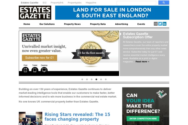 estatesgazette.com site used Eg2021