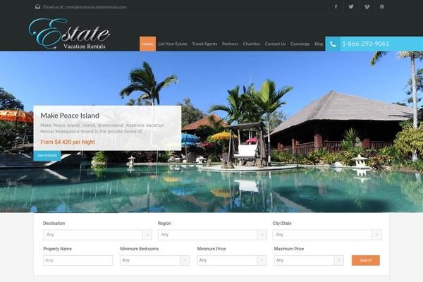 Realhomes Theme theme site design template sample