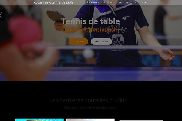 Colibri WP theme site design template sample
