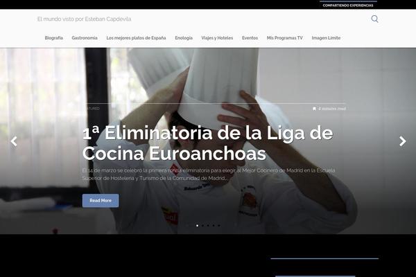 Stream theme site design template sample