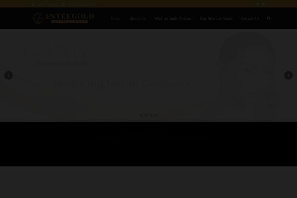 Jupiter Child theme site design template sample