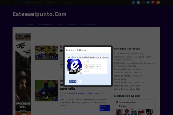 esteeselpunto.com site used Fastest