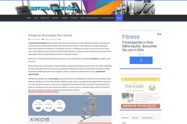 Adventurous theme site design template sample