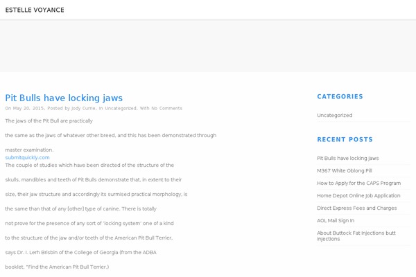 Site using Adsense Widget plugin