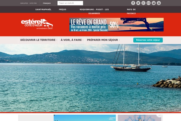 esterel-cotedazur.com site used Esterel