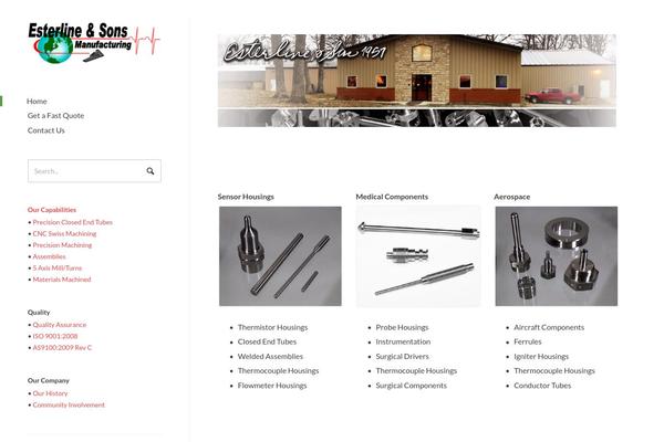esterlineandsons.com site used Show Off