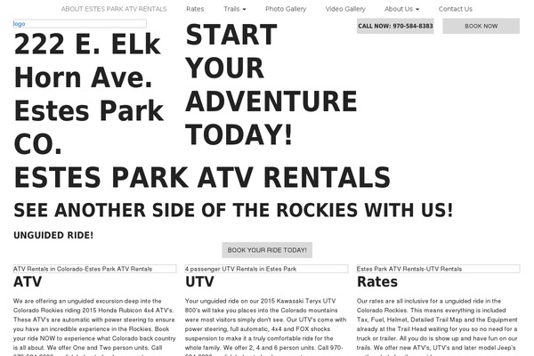 Uxi theme site design template sample