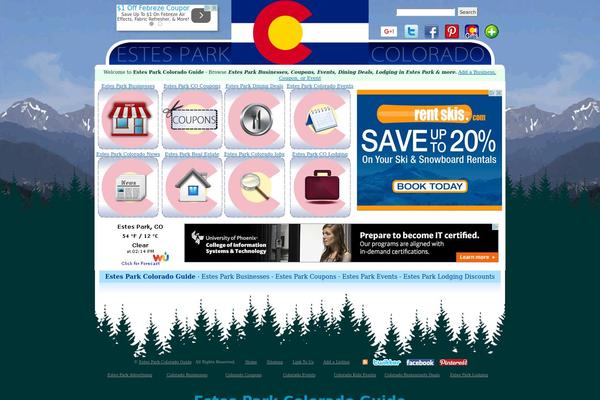 Default theme site design template sample