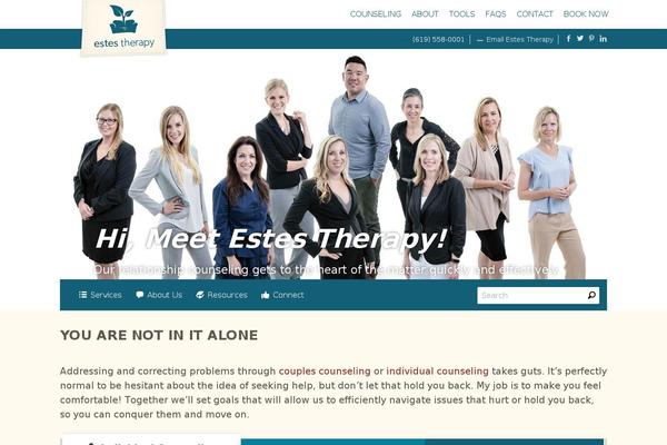 estes theme websites examples