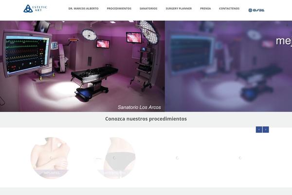 Emulate theme site design template sample