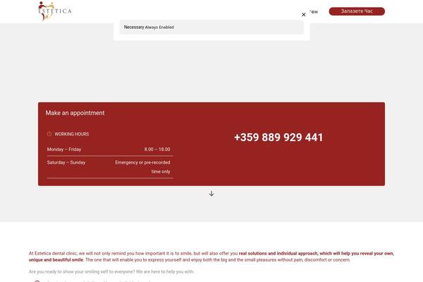 Site using Vamtam-push-menu plugin