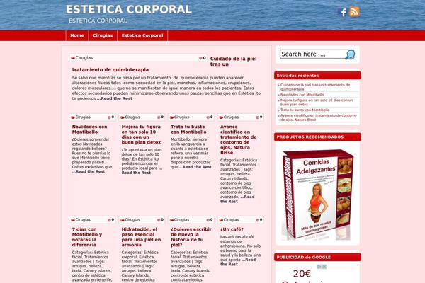 Calotropis theme site design template sample