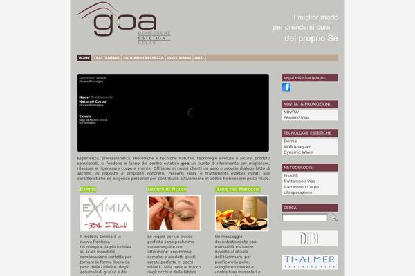 Site using BNS Corner Logo plugin