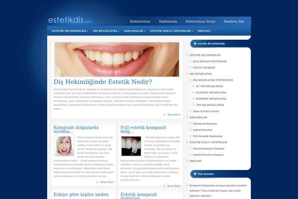 Studioblue theme site design template sample