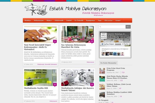 Boulevard theme site design template sample